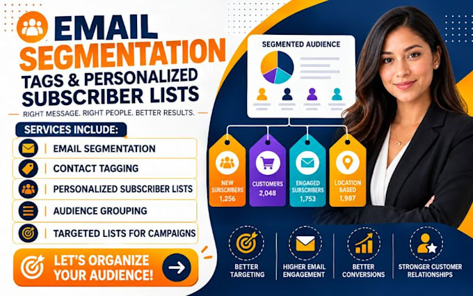 setup email segmentation tags automation personalized subscriber lists