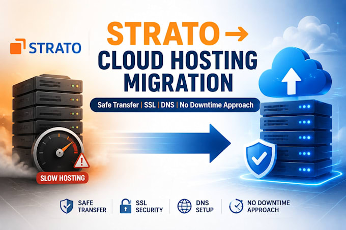 migrate strato website to cloud hosting migrate dns move cloud transfer server