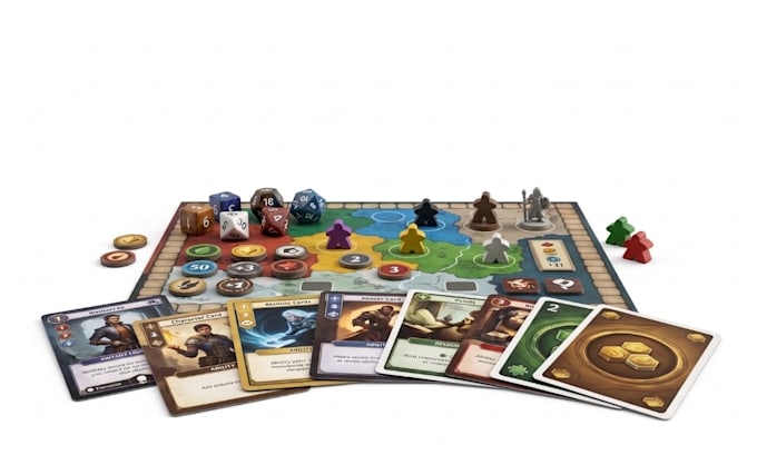 develop board game, board game design, card game development and game mechanics