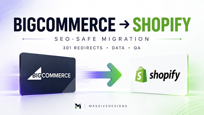 migrate bigcommerce to shopify SEO 301 redirects ecommerce migration shopify
