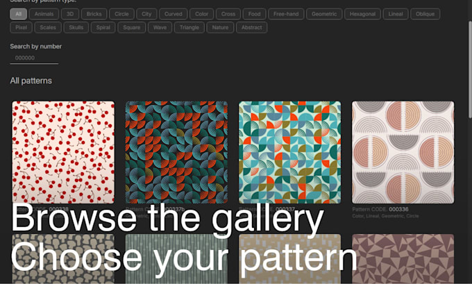provide a ready made seamless pattern with fast delivery