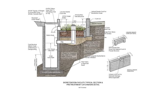 design swimming pool plan, grading, drainage and site plans for permits