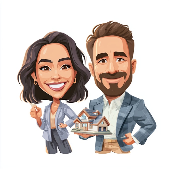 make a personalized cartoon caricature from your image