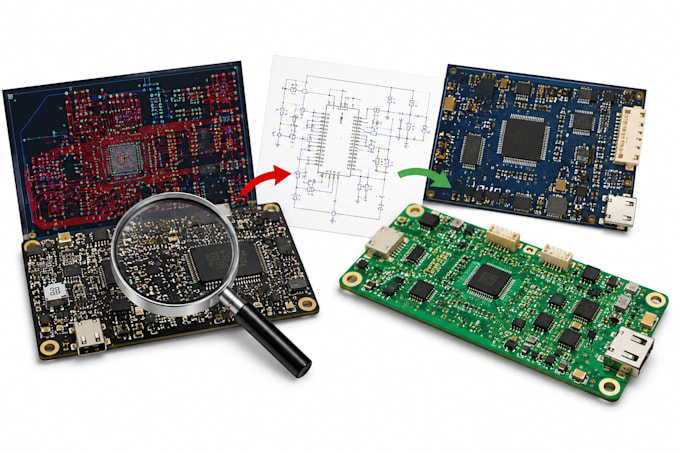pcb review, pcb redesign and reverse engineering for circuit design projects