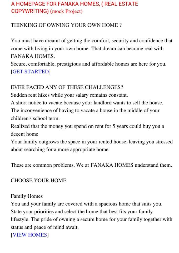 write a compelling homepage copy