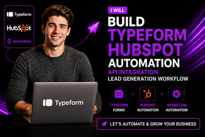 build typeform hubspot automation API integration lead generation workflow
