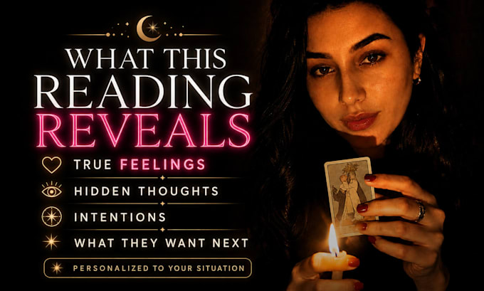 do a psychic reading on their hidden thoughts and feelings