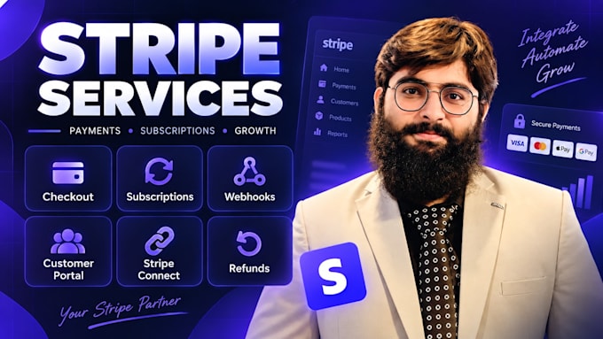 integrate stripe payments and subscriptions into your web app