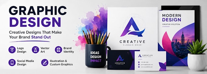 design graphics and develop modern responsive websites