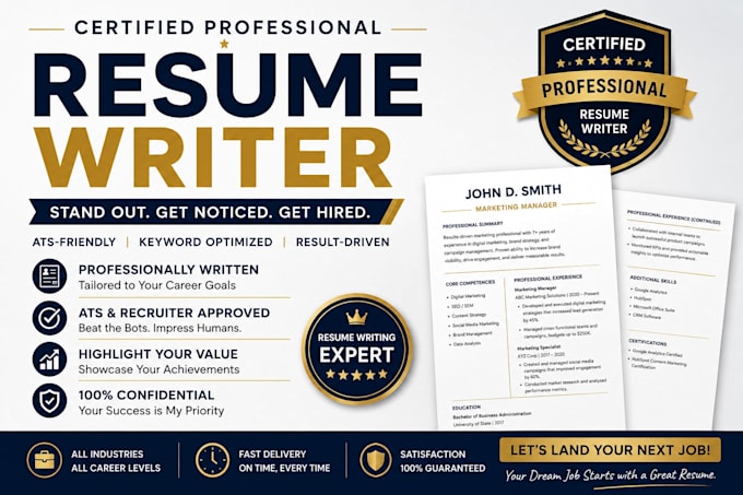 do executive resume, linkedin profile