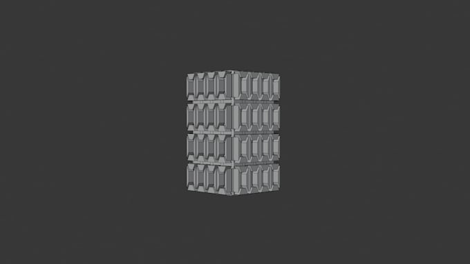 model 3d hard surface props and game assets in blender