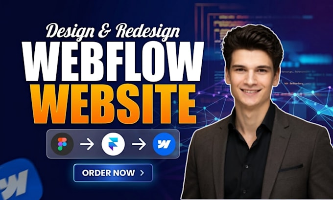 design webflow website, webflow development, webflow expert, webflow redesign