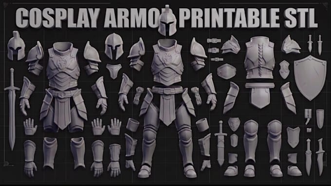 custom 3d armor model 3d helmet cosplay printable cosplay creation mask printing
