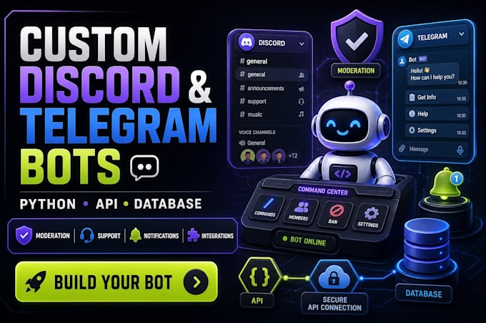 build a custom python automation script and API integration