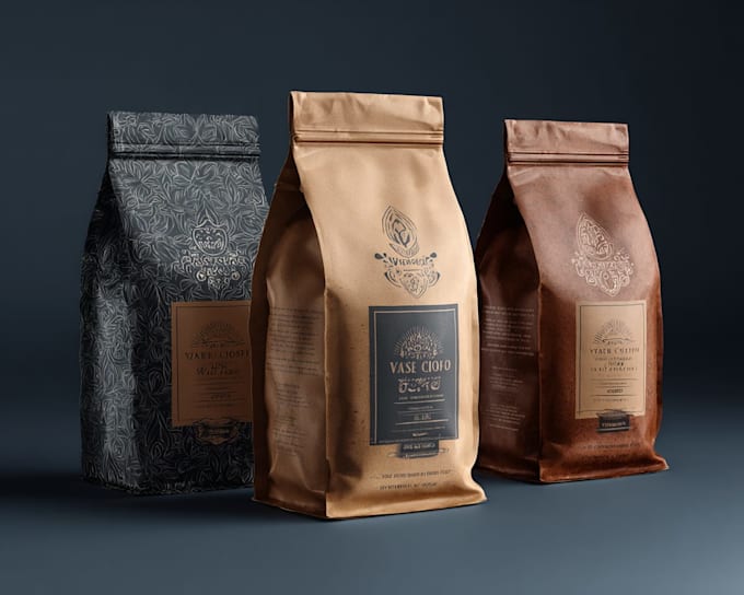 do coffee packaging, coffee label, and packaging design