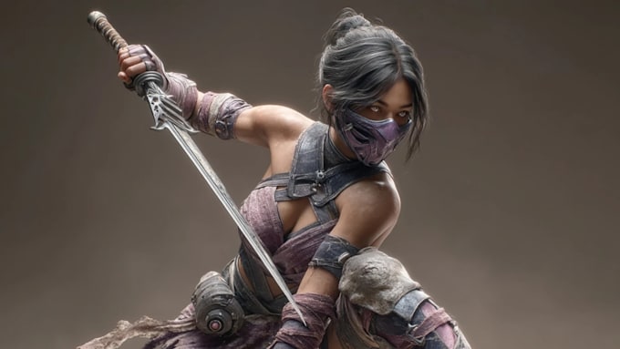 create 3d action figure, toys, character, figurine for 3d printing and modeling