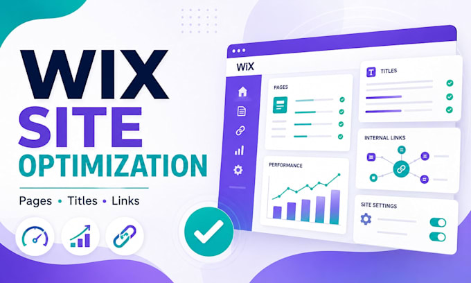 do complete wix website optimization and on page SEO fixes