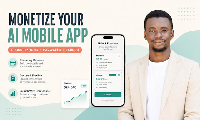 monetize your aimobile app with revenuecat subscriptions