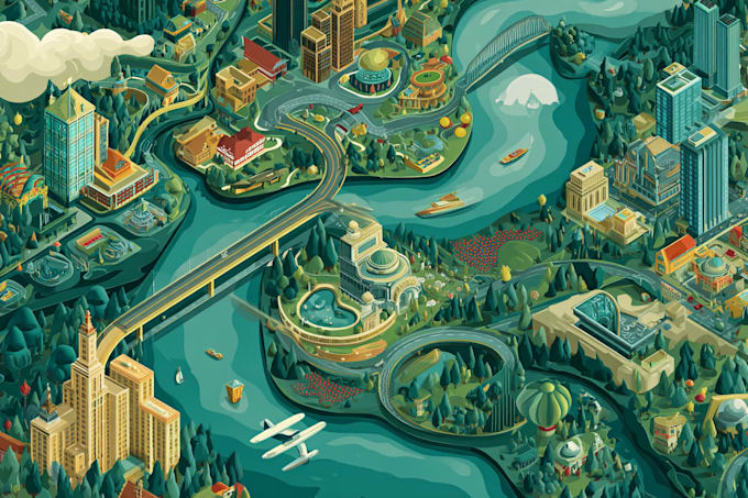 do vector or isometric map isometric map