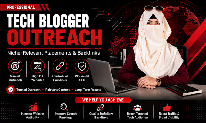 do technology blogger outreach for niche relevant backlinks