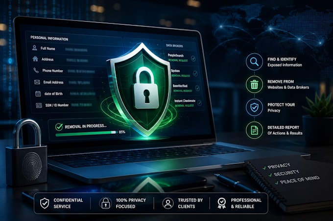 remove all your personal information from the internet