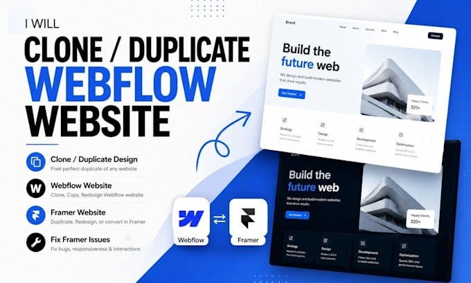 clone duplicate design webflow website framer duplicate webflow fix framer