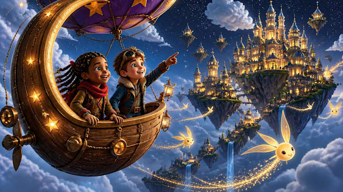 create personalized 3d kids storybook illustrations