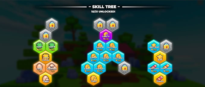 design custom roblox stud style hud and game UI for cheap