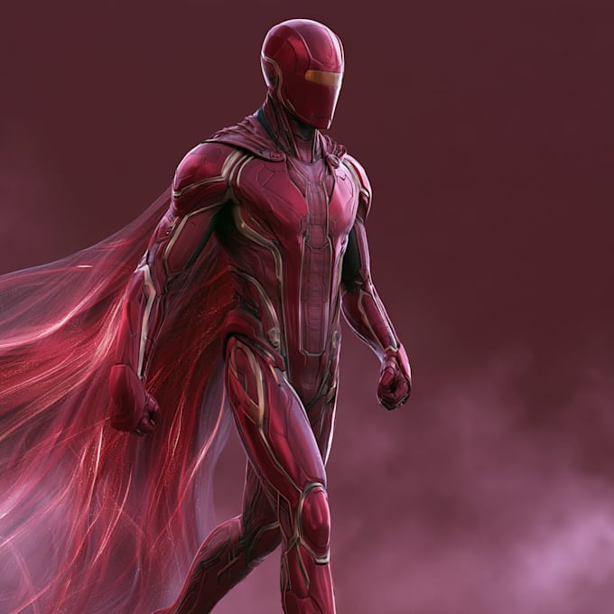 create superhero cartoon character for you