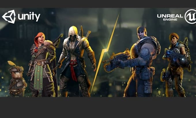 develop a playable game prototype or mvp in unity or unreal engine
