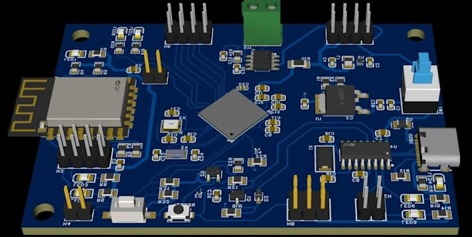 design flexible pcb, pcb layout and iot hardware in fusion360