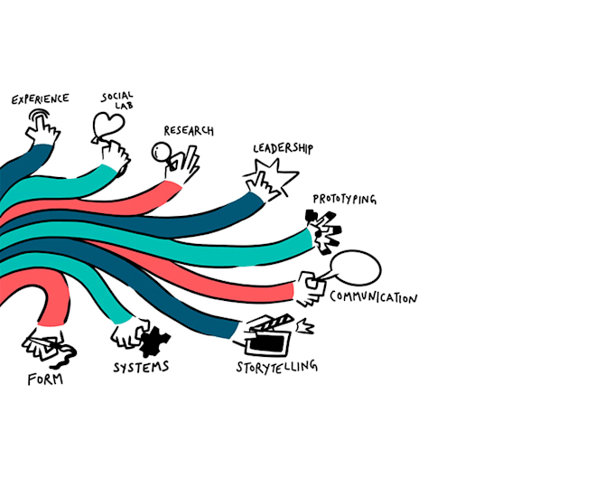 create custom bold, sketched illustrations
