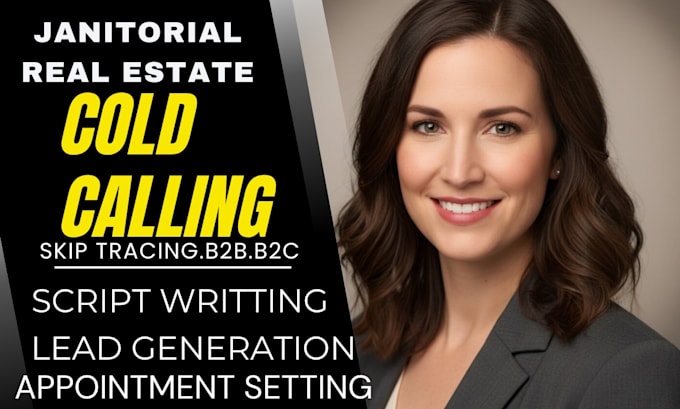 janitorial b2b cold calling real estate appointment setting lead generation