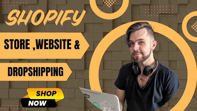 build your shopify store setup design and redesign