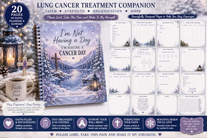 design beautiful custom printable planners and trackers