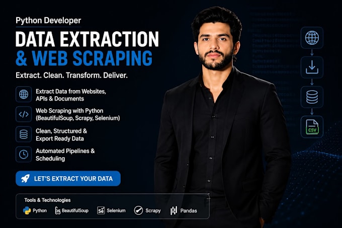 scrape real estate listings and deliver clean data in excel