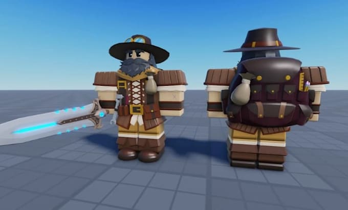 create stylized low poly roblox characters roblox avatar and npcs