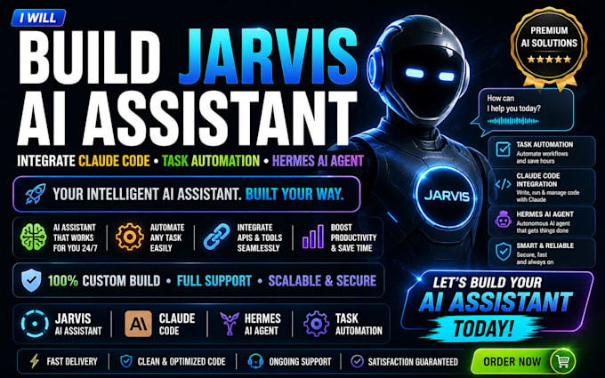 build jarvis ai assistant integrate claude code task automation hermes ai agent