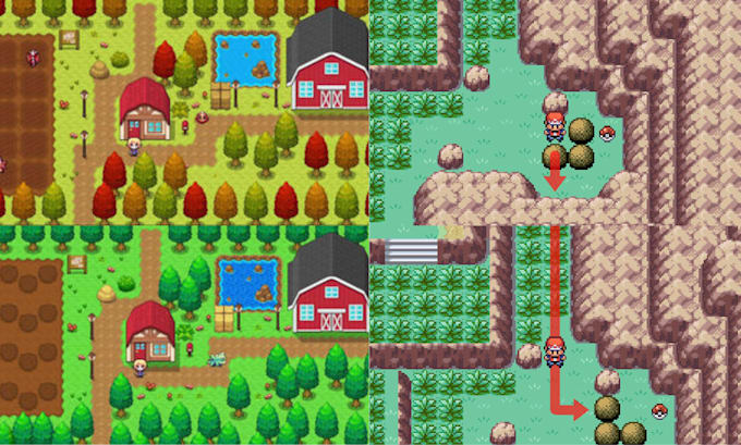 do 2d pixel tileset tilemap spritesheet animation pixel background pixel artist