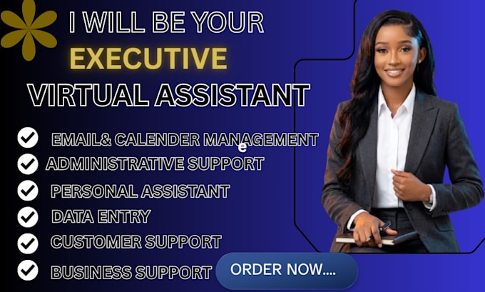be your executive virtual assistant for business support