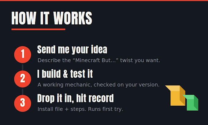 build a custom minecraft but mechanic or data pack with kubejs