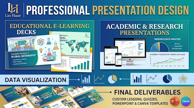 design a modern presentation