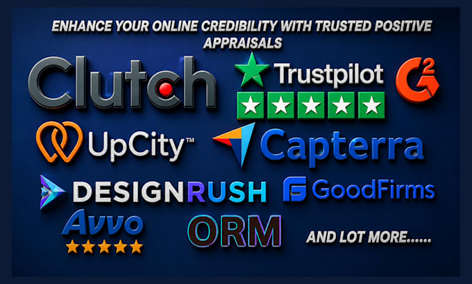 verified clutch goodfirms g2 orm avvo online management capterra gmb reputation
