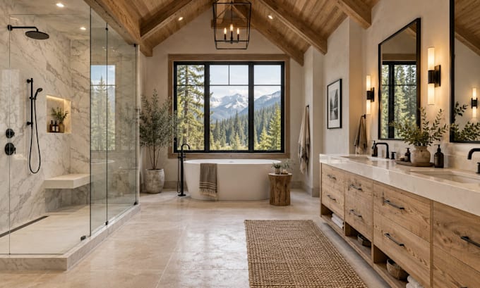 create realistic bathroom renovation visualizations