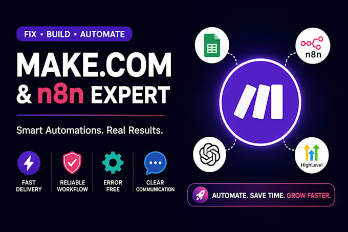 fix make com made com setup make com automation make automation make expert