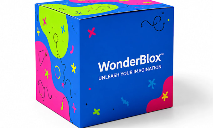design amazon box packaging and toy packaging
