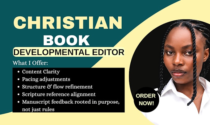 developmental edit prayer journal christian book, ebook as a devotional editor