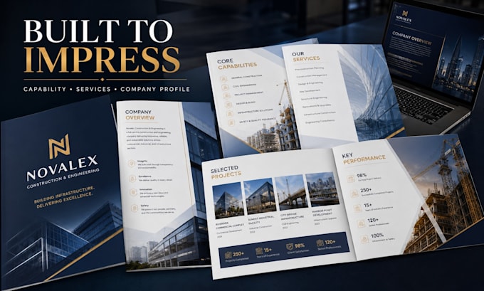 design a professional business capability statement and proposal