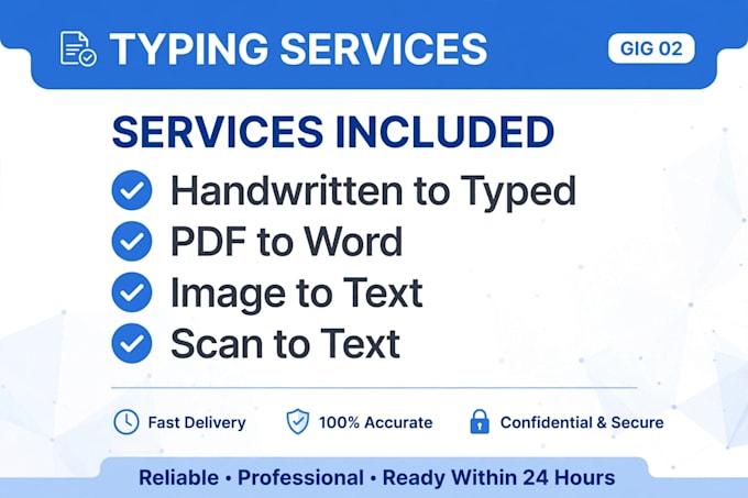 type handwritten notes, image to text, retype documents fast