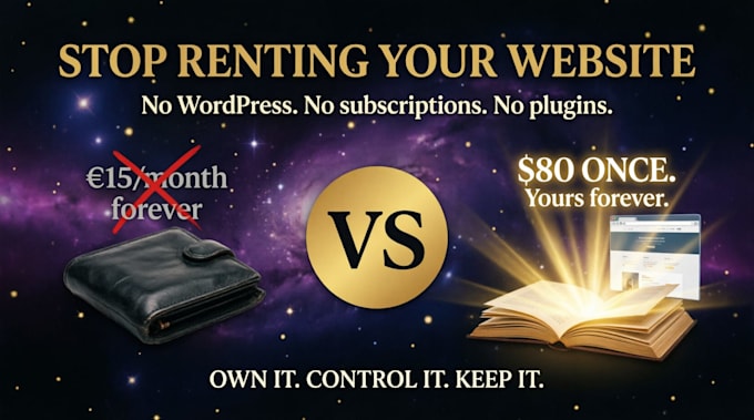 build a professional author website for your book